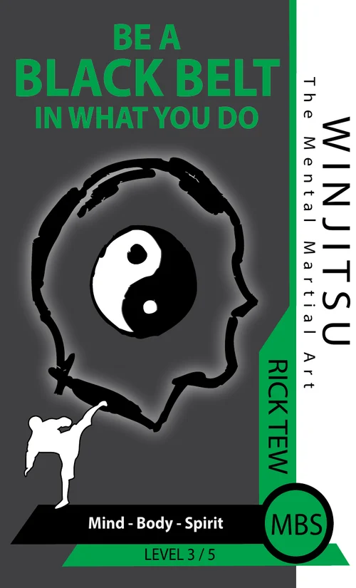 The cover of WinJitsu book 3, Mind, Body, Spirit